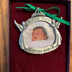 Irish Baby Picture Frame/Ornament
